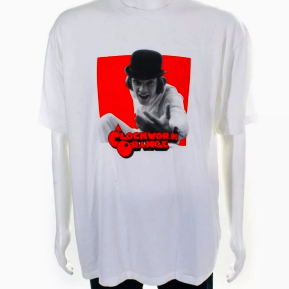 orange clockwork sync Other - SHORT SLEEVE CREW NECK CLOCKWORK BLOCK TEE SHIRT